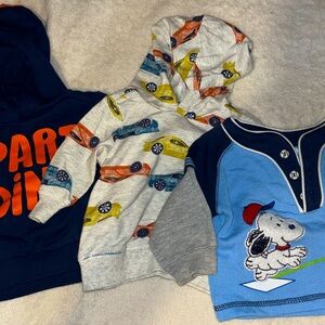 Baby boy hoodies / sweatshirt 3-6 months
